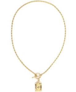 WELL DUNN DAMIEN MEDALLION NECKLACE