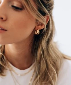 WELL DUNN MANON SHINY DOME HALF HOOP Accessories