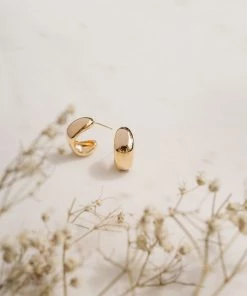 WELL DUNN MANON SHINY DOME HALF HOOP Accessories