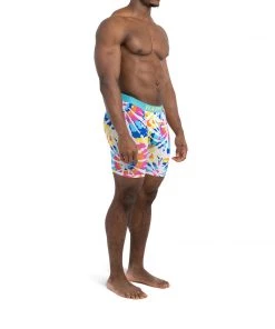 All Men's Clothing BN3TH Classic Boxer Brief Tie Dye Happy Print