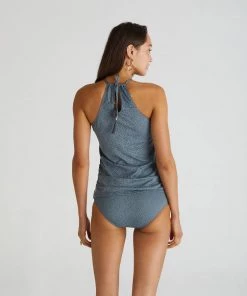 AQUA BLU DOVE LAWLEY HIGH NECK TANKINI All Women's Swimwear