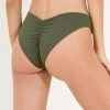 MAAJI TIMELESS SUMMER PINE GREEN JOURNEY SCRUNCH BACK BOTTOM All Women's Swimwear