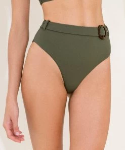 MAAJI PINE GREEN WHITNEY HI WAIST PANT