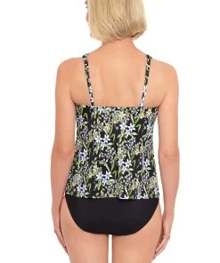 PENBROOKE PRAIRIE DANCE HIGH NECK MASTECTOMY TANKINI All Women's Swimwear