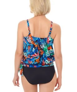 All Women's Swimwear PENBROOKE FANTASY FERN TYE SIDE BLOUSON