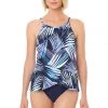 PENBROOKE PALM DOT FAUXKINI All Women's Swimwear