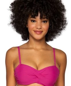 SUNSETS ICONIC TWIST UNDERWIRE BANDEAU All Women's Swimwear