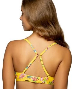 Tops 54 SUNSETS GOLDEN HOUR KAUAI KEYHOLE UNDERWIRE TOP