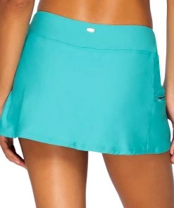 SUNSETS SPORTY SWIM SKIRT