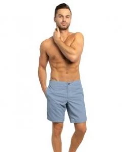 KABO BOTO 8.5" MICRO CHECK SWIM SHORTS All Men's Clothing