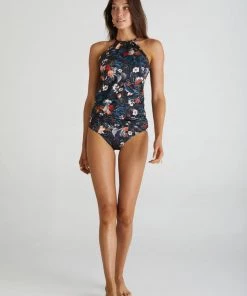 All Women's Swimwear AQUA BLU ABUNDANCE HIGH NECK TANKINI TOP 10 All Women's Swimwear AQUA BLU ABUNDANCE HIGH NECK TANKINI TOP