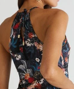 All Women's Swimwear AQUA BLU ABUNDANCE HIGH NECK TANKINI TOP 13 All Women's Swimwear AQUA BLU ABUNDANCE HIGH NECK TANKINI TOP