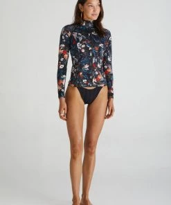 AQUA BLU ABUNDANCE LS FULL ZIP RASHGUARD