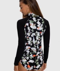 Aqua Blu Australia Arcadia Long Sleeve Rash Guard *