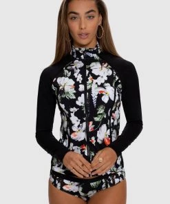 Aqua Blu Australia Arcadia Long Sleeve Rash Guard *