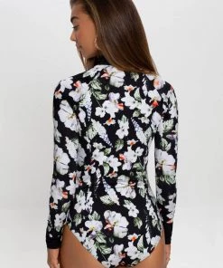 Aqua Blu Australia Arcadia Atlas Long Sleeve One Piece