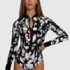 Aqua Blu Australia Arcadia Atlas Long Sleeve One Piece