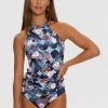 Aqua Blu Australia Eros High Neck Tankini * All Women's Swimwear
