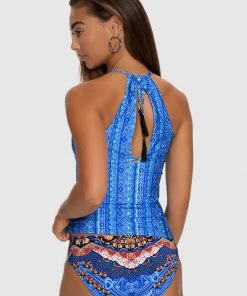 Aqua Blu Australia Nemean High Neck Tankini
