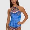 Aqua Blu Australia Nemean High Neck Tankini