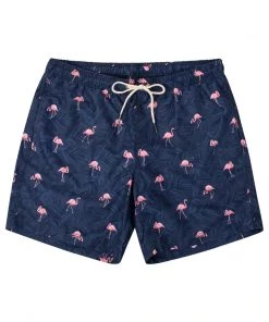 KABO All Men's Swimwear BOTO FLAMINGO PRINT SWIM TRUNK 9 KABO All Men's Swimwear BOTO FLAMINGO PRINT SWIM TRUNK