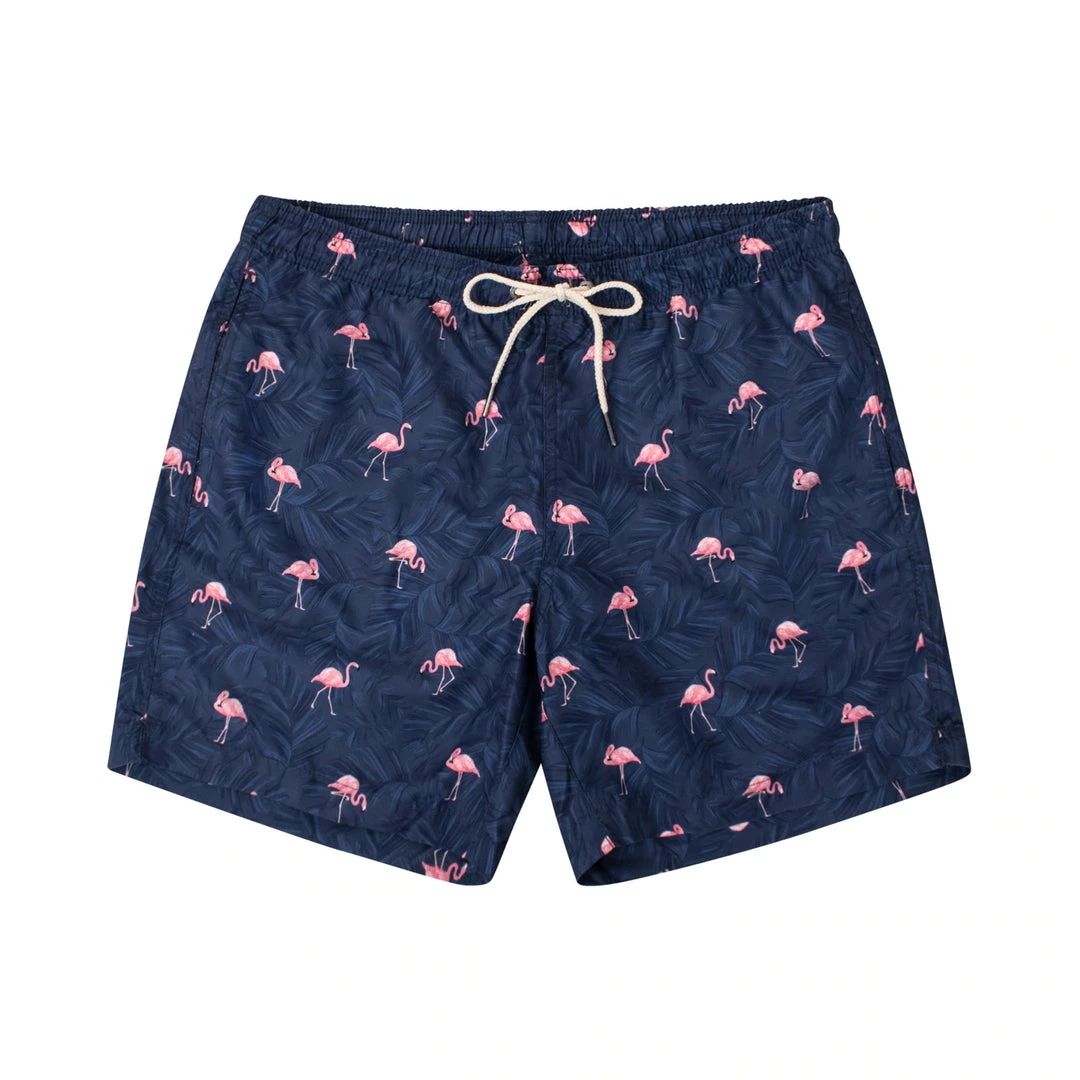 KABO All Men's Swimwear BOTO FLAMINGO PRINT SWIM TRUNK 5 KABO All Men's Swimwear BOTO FLAMINGO PRINT SWIM TRUNK