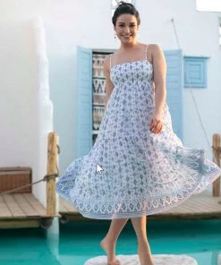 FASHION VILLAGE All Women's Clothing Cotton Beach Dress