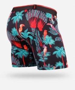 BN3TH Classic Boxer Brief In Birds Black Print