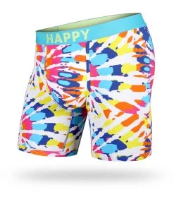 All Men's Clothing BN3TH Classic Boxer Brief Tie Dye Happy Print