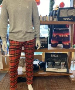 HURLEY MENS LOUNGE SET WITH EMBR LOGO All Men's Clothing