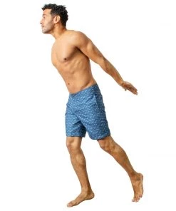 KABO BOTO MICRO FISH PRINT HYBRID SWIM SHORT