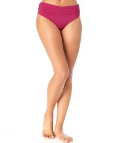 ANNE COLE SOLIDS HI LO BOTTOM All Women's Swimwear