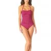 All Women's Swimwear ANNE COLE ONE PCE BANDEAU SUIT