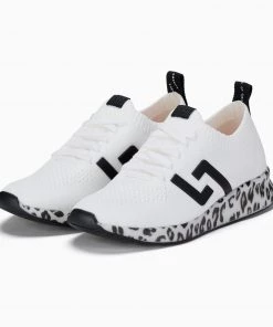 GLOBAL SHOE ROLLIE BOLT ATHLEISURE SHOE - LEOPARD PRINT All Women's Footwear 16 GLOBAL SHOE ROLLIE BOLT ATHLEISURE SHOE - LEOPARD PRINT All Women's Footwear