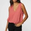 O'NEILL ONEILL LAINIE SLEEVELESS CRINKLE TOP All Women's Clothing