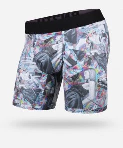 BN3TH Entourage Boxer Brief Intersection Print All Men's Clothing
