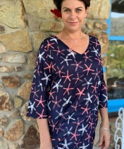 WEST INDIES WEAR WEST INDIES COTTON MERMAID TUNIC All Women's Clothing