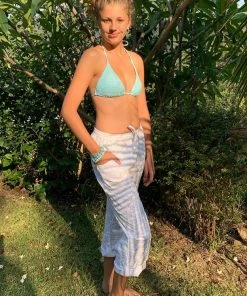 WEST INDIES WEAR WEST INDIES AQUARIUM PRINT BEACH PANT All Women's Clothing