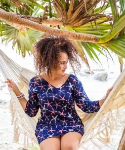 WEST INDIES WEAR WEST INDIES COTTON MERMAID TUNIC All Women's Clothing