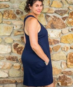 WEST INDIES WEAR WEST INDIES BEACH GARDEN T BACK COTTON KNIT DRESS