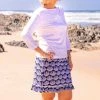 WEST INDIES WEAR All Women's Clothing WEST INDIES SEASHELL PRINTED SKIRT