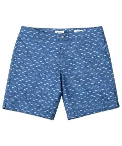 KABO BOTO MICRO FISH PRINT HYBRID SWIM SHORT