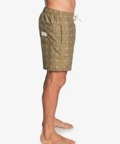 EQYJV03649 QUIKSILVER THREADS AND FINS VOLLEY SWIM TRUNKS