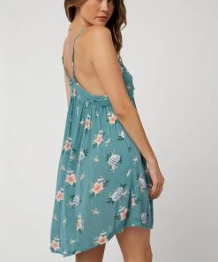 O'NEILL ONEILL FELIX FLORAL PRINT STRAPPY DRESS
