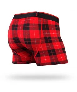 All Men's Clothing BN3TH CLASSIC PRINT TRUNK - FIRESIDE PLAID 3.5"