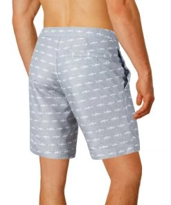KABO BOTO ARUBA 8.5" HYBRID BOARDSHORT SHARK PRINT All Men's Clothing