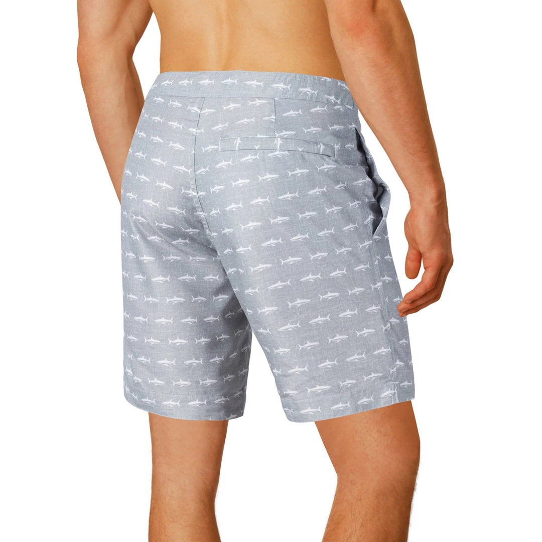 KABO BOTO ARUBA 8.5" HYBRID BOARDSHORT SHARK PRINT All Men's Clothing 4 KABO BOTO ARUBA 8.5" HYBRID BOARDSHORT SHARK PRINT All Men's Clothing