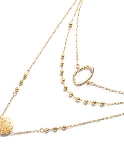 WELL DUNN WellDunn Helios Layered Necklace