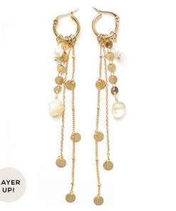 WELL DUNN WellDunn Honey Multi Way Earrings