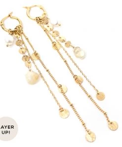 WELL DUNN WellDunn Honey Multi Way Earrings